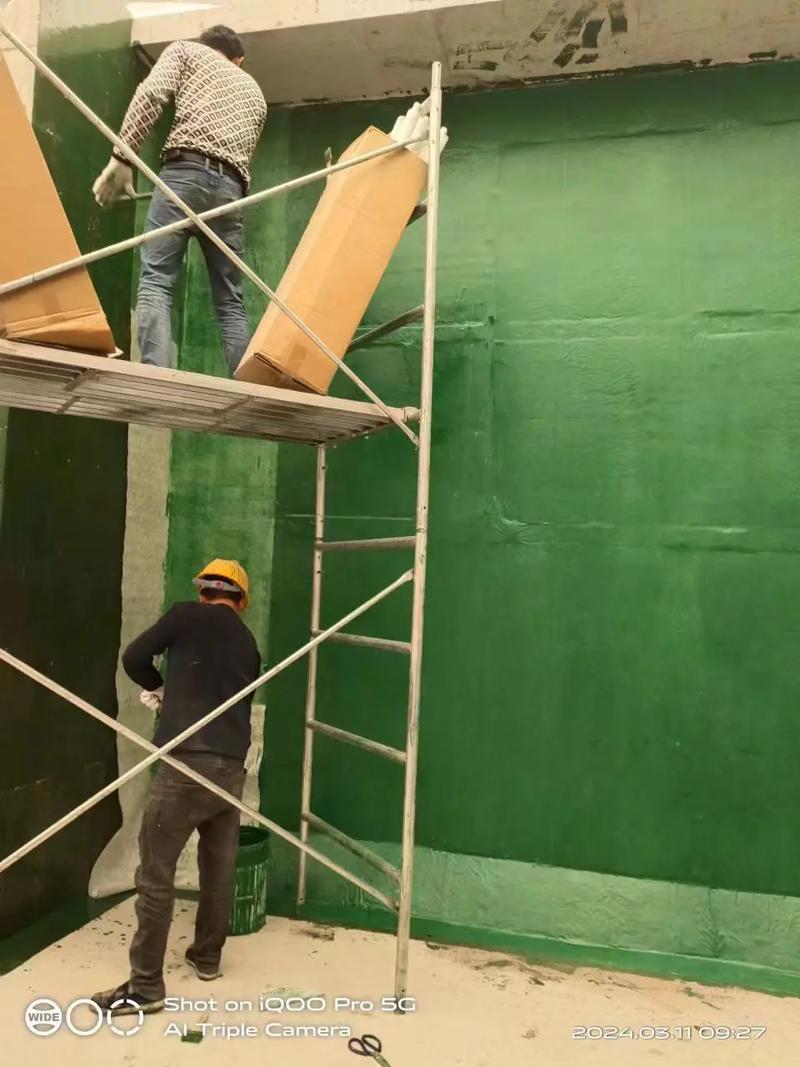 2024過完年1個月做的玻璃鋼防腐工程#防腐施工 重防腐工程