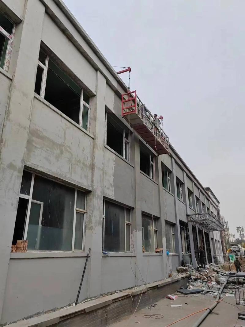 辦公樓外立面真石漆保溫工程 高效施工與專業防腐的結合